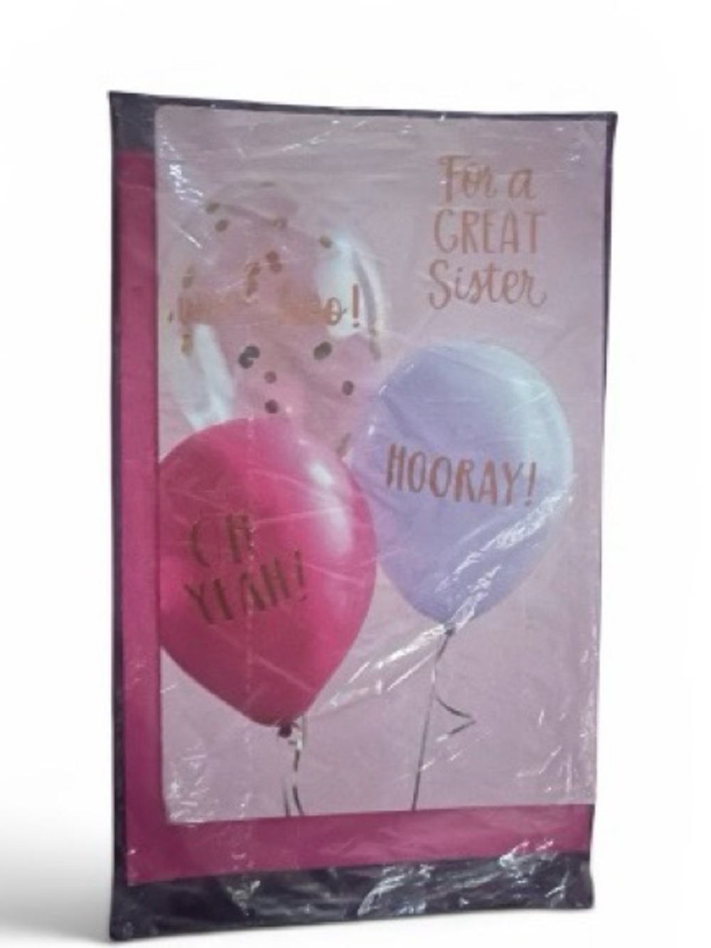 American Greetings Birthday Card for Sister (Hooray!)